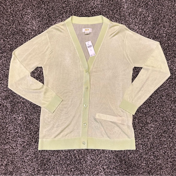 NWT Green Maeve by Anthropologie Cardigan Size XS - Picture 1 of 4